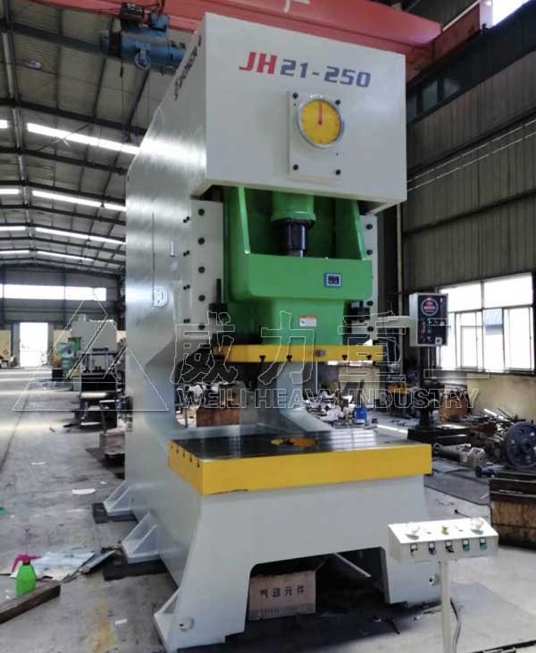 JH21-250噸氣動沖床_250TC型開式氣動沖床壓